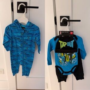 Tapout Vibrant Blue and Black - 2 sets